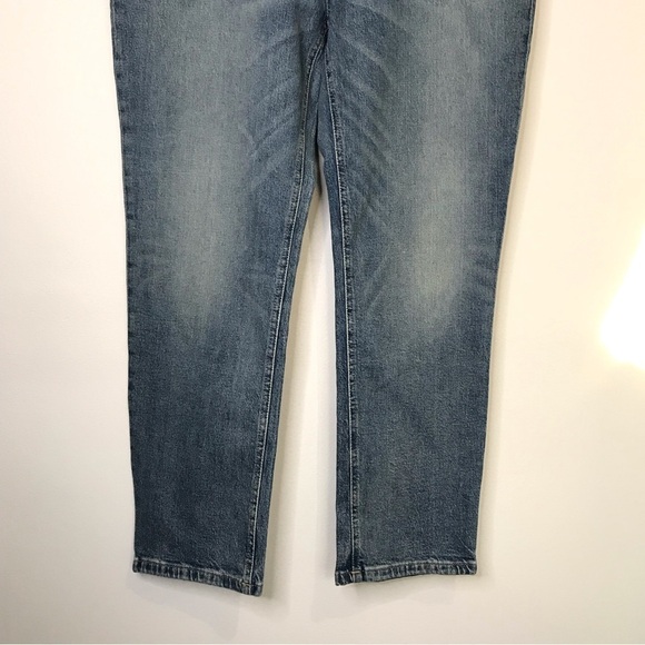 Lauren Ralph Lauren Black Label Med Wash High Rise Stretch Straight Leg size 14 - Picture 4 of 13